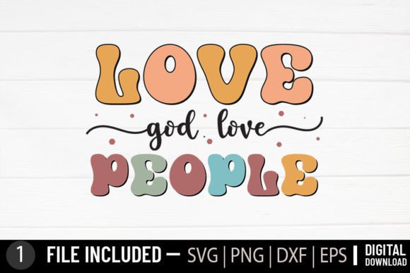 Love God Love People - Jesus Christian R