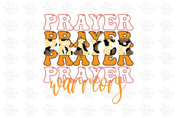 Prayer Warriors, Jesus Sublimation Design for Crafts